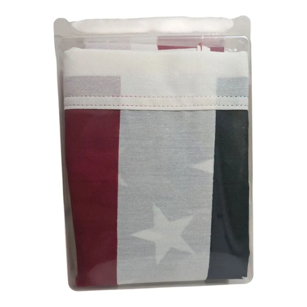 3' x 5' U.S. American Flag – Poly/Cotton – Made in USA – New in Package